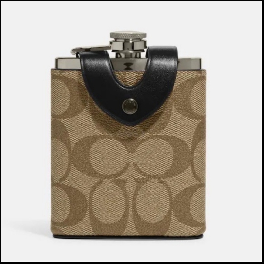 Coach Flask In Signature Canvas FINAL DROP PRICE FIRM